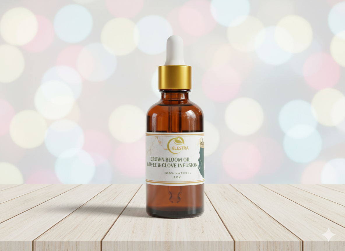 Crown Bloom Oil -Coffee & Clove Infusion